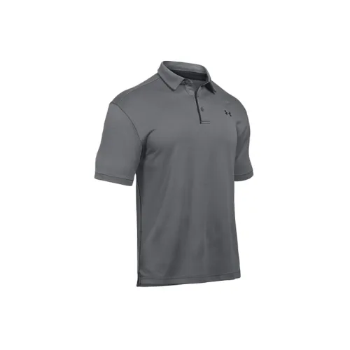 Under Armour Polo Shirts Men Gray