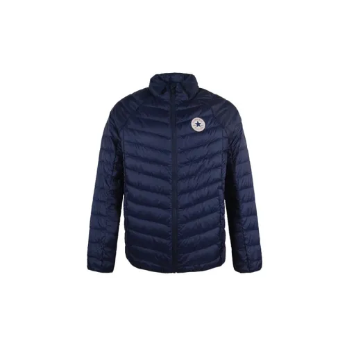 Converse Windproof Down Down Jackets Men Indigo