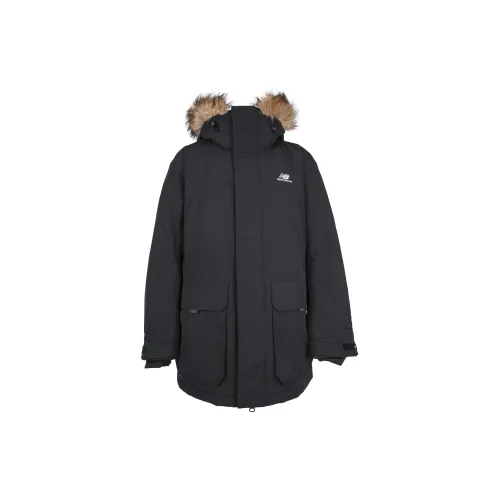 New Balance Down Jackets Men Black