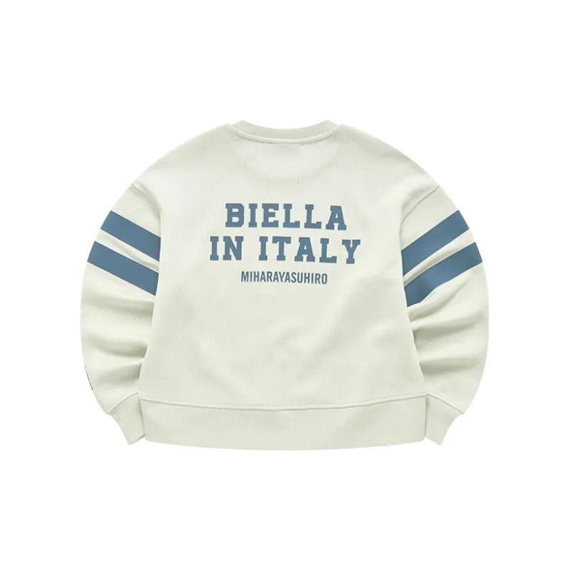 Mihara Yasuhiro X FILA MIHARA YASUHIRO Collaboration Collection Sweatshirts Women's Morning Dew Gray-1
