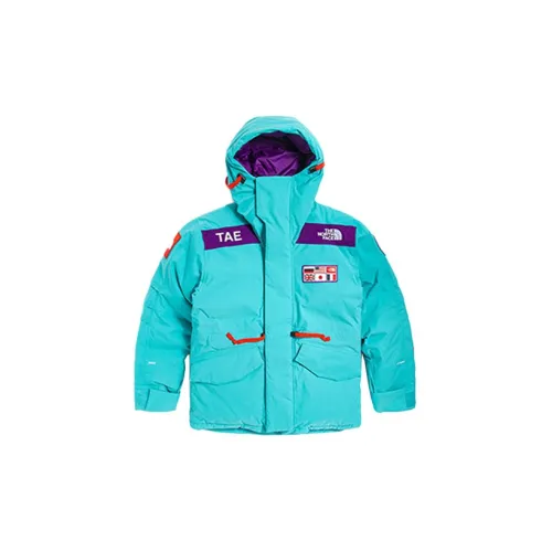 THE NORTH FACE Antarctic Collection Down Jackets Unisex Peacock Blue