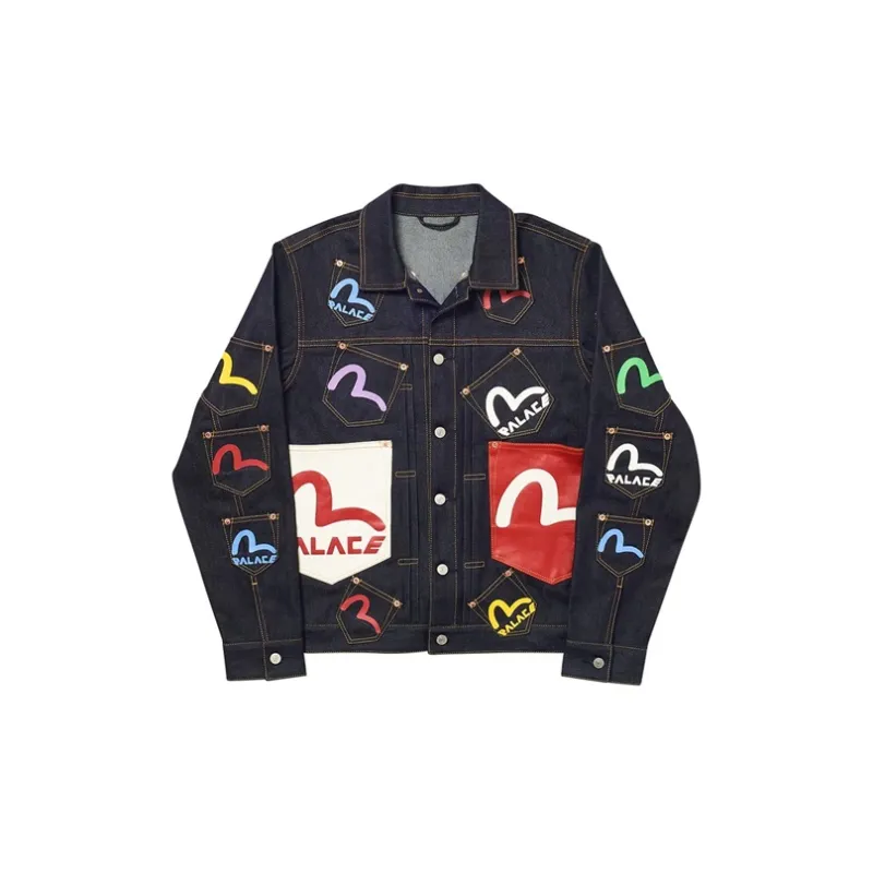 PALACE Evisu Multi Pocket Jacket - POIZON