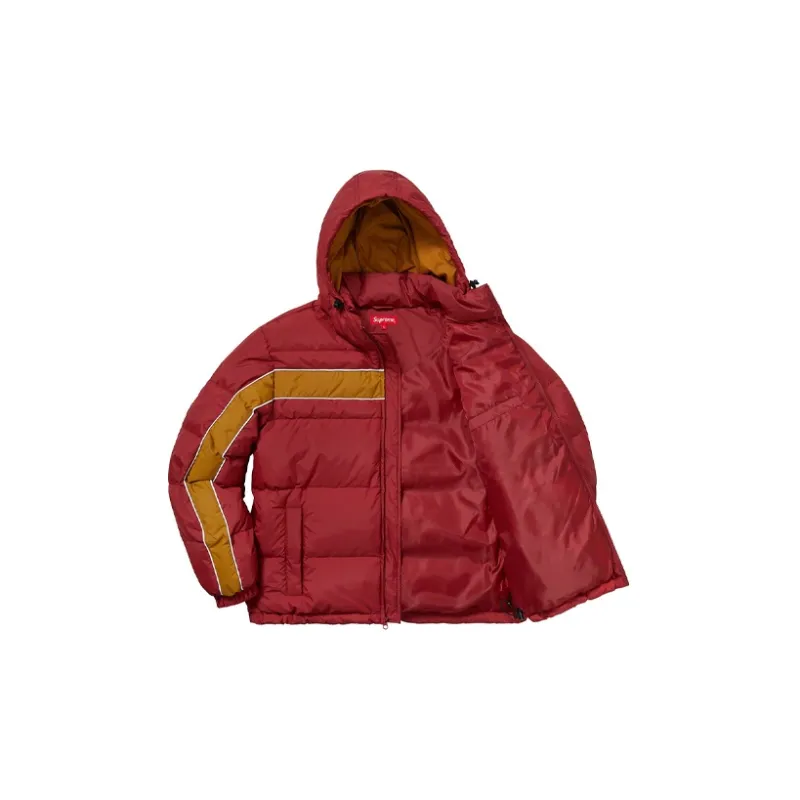 Supreme Stripe Panel Down Jacket-1
