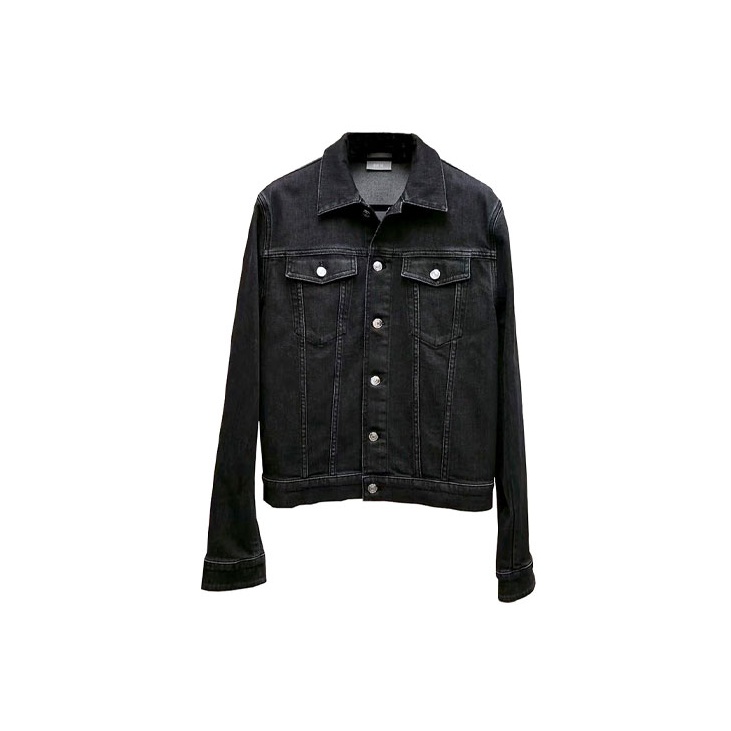 Dior black denim jacket fashion