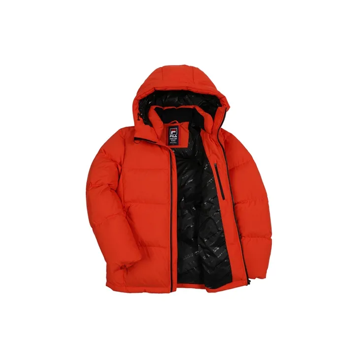 FILA Down Jackets Men Orange Red-2