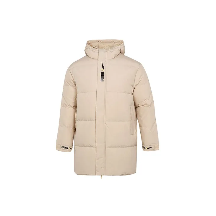 PUMA Down Jackets Men Khaki-1