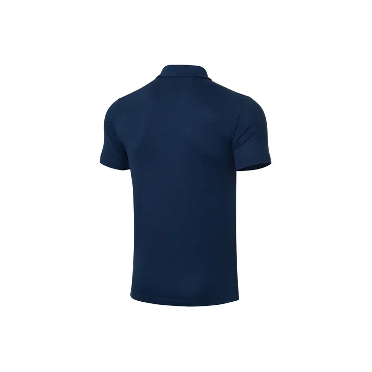 LINING Polo Shirts Men Heather Gray Guangdong Blue-1