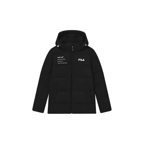 FILA Down Jackets Men Jet Black