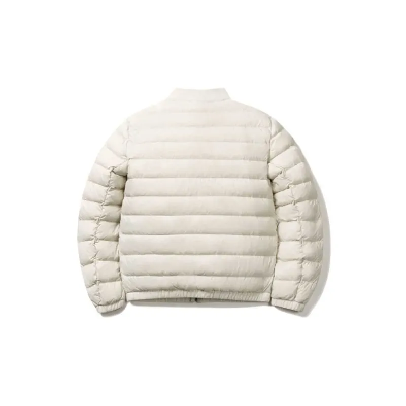 MLB Down Jacket Unisex Ivory White-1