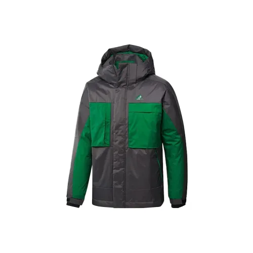 Adidas Down Jackets Men Black/Green