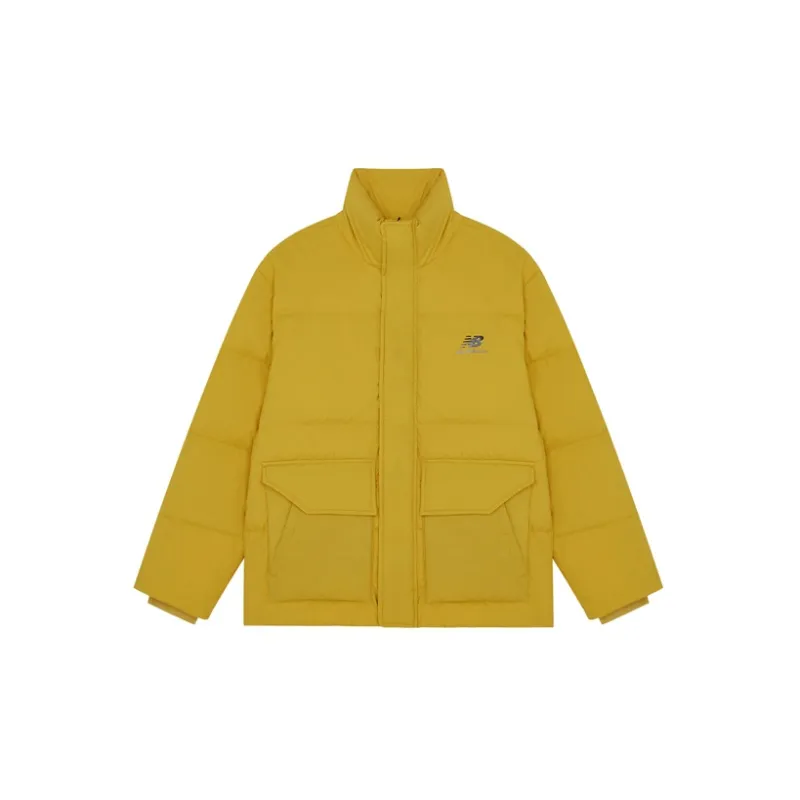 New Balance Down Jackets Men Yellow-0