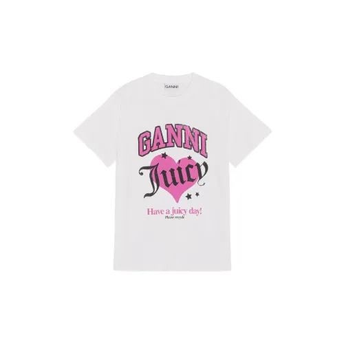 Juicy Couture X GANNI Juicy Couture T-Shirts Women's White