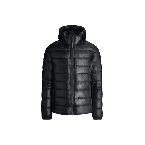 Canada Goose Crofton Down Jackets Men Black