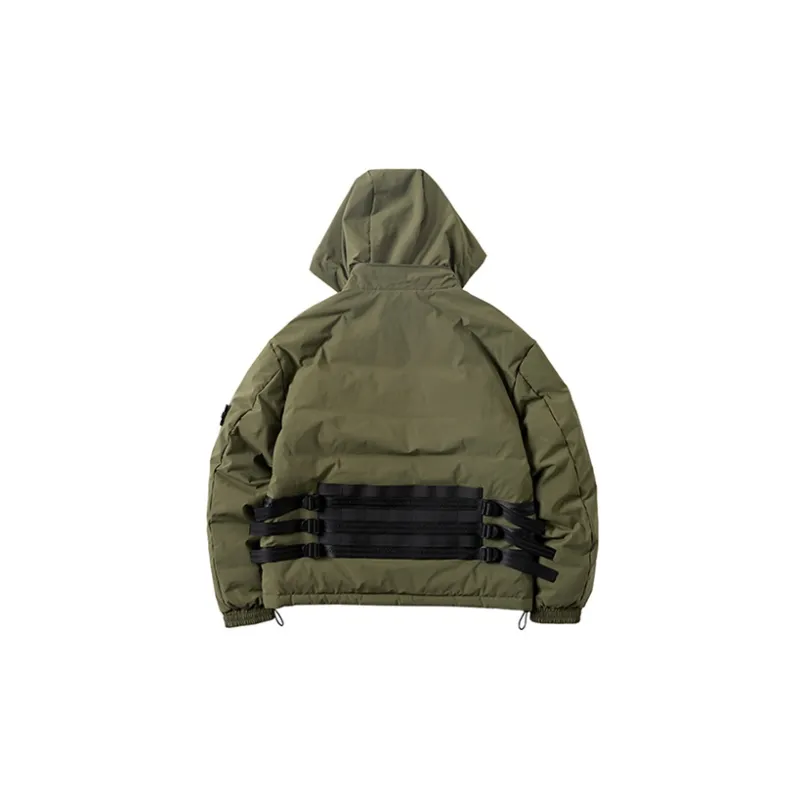 ENSHADOWER Down Jacket Winter Unisex Army Green-1