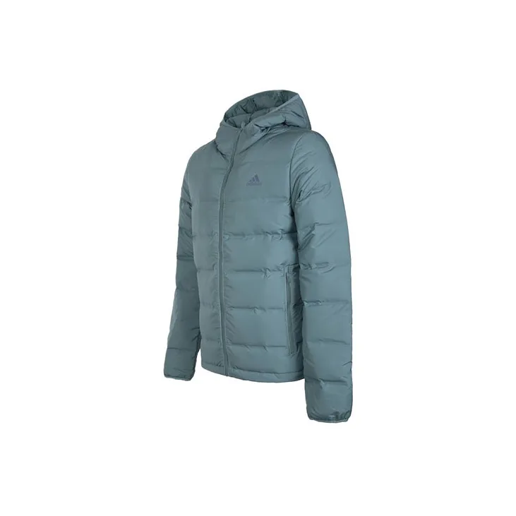 Adidas Down Jacket Men's Dark Peacock Green-2