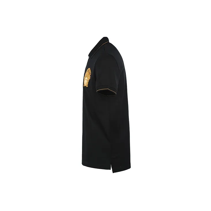 VERSACE SS22 Polo Shirt Men's Black-2