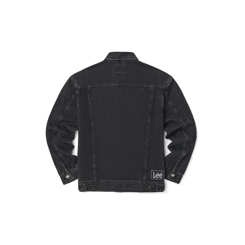 Lee Denim Jackets Men Black Gray Color-1