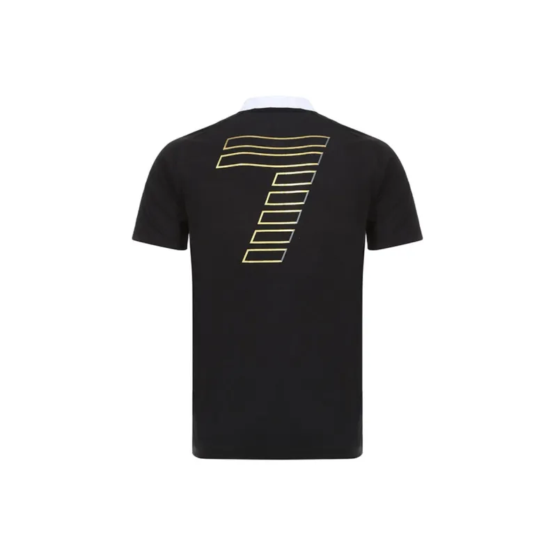 EMPORIO ARMANI EA7 Polo Shirts Men Black/Gold-1