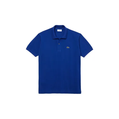 LACOSTE Polo Shirts Men Blue