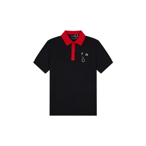 RAF SIMONS Polo Shirts Men Black