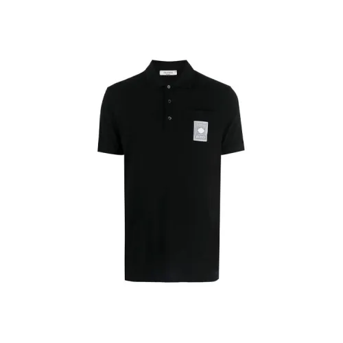 Valentino Polo Shirts Men Black