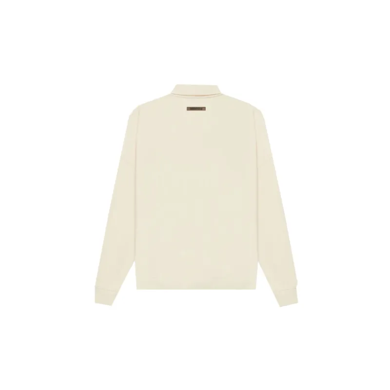 Fear Of God Essentials SS21 Polo Shirt Unisex Cream-1