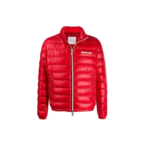 Moncler Down Jackets Men Red