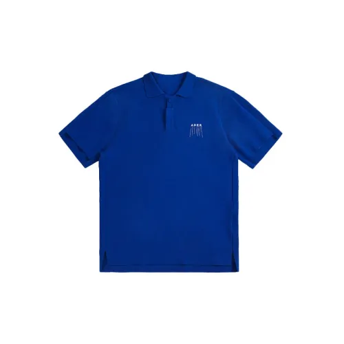 ADER ERROR Polo Shirts Unisex Blue