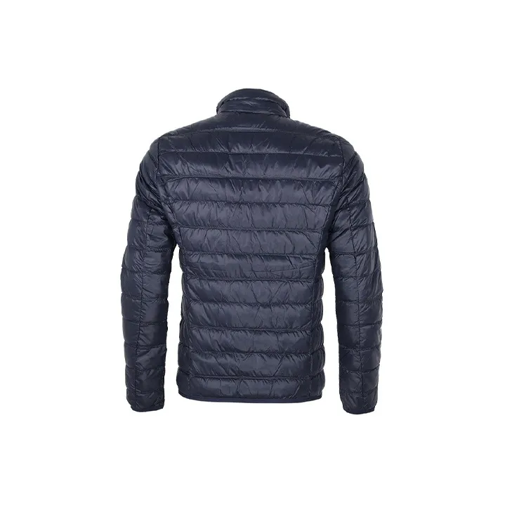 EMPORIO ARMANI Logo Printed Zipped Puffer Jacket-1
