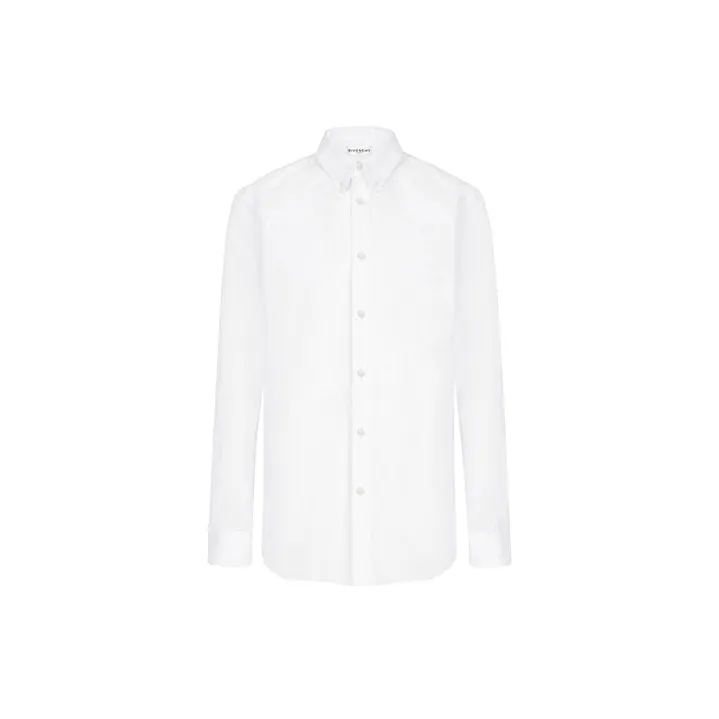 Givenchy Polo Shirts Men White-1