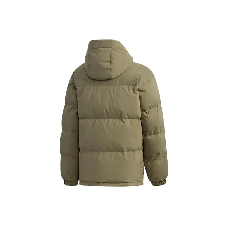 Adidas Down Jacket Men's Khaki Brown-1