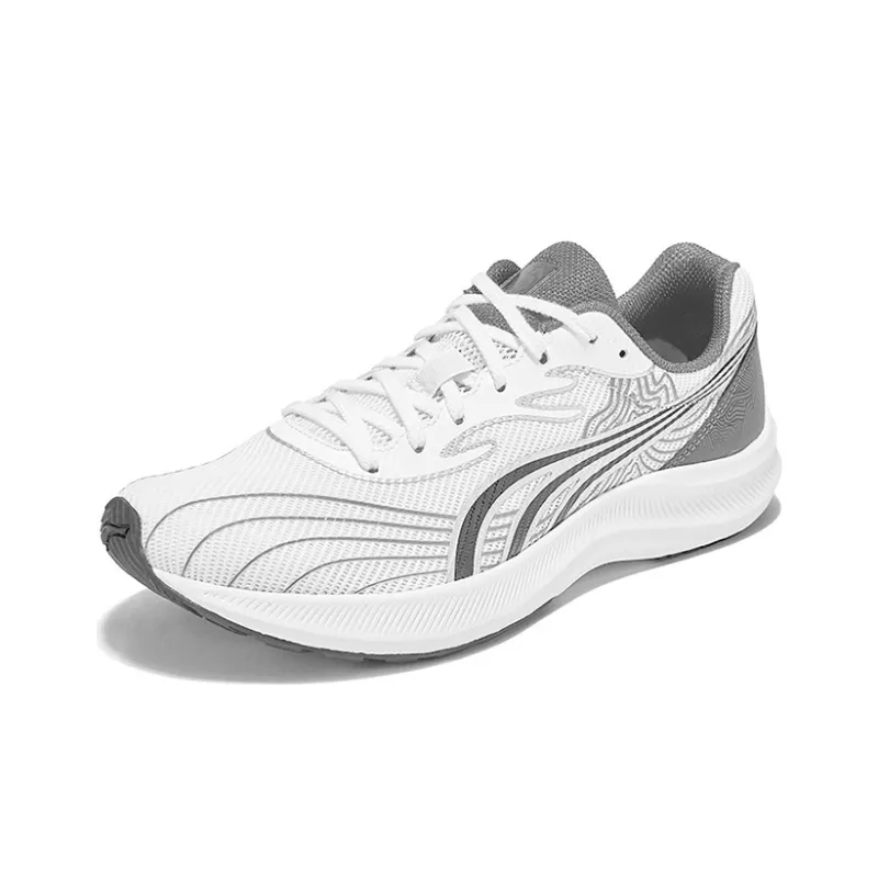 DO WIN Journey To The Second Generation Running Shoes Unisex Low Top White Black-3