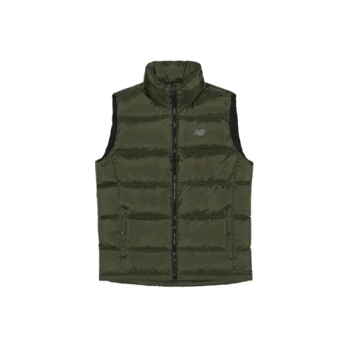 New Balance Down Jackets Men Army Green