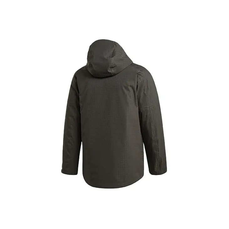 Adidas Down Jackets Men Deep Earthy Brown-1