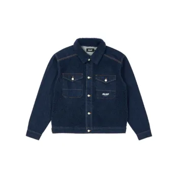 Palace CK1 Relaxed Trucker Denim Jacket（Calvin klein black denim  