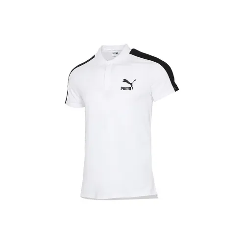 PUMA Polo Shirts Men White