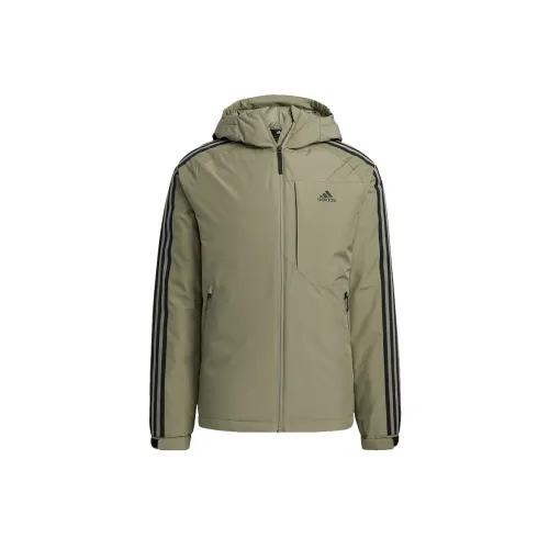 Adidas Down Jackets Men Army Green