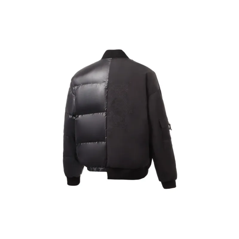 LiNing Down Jacket Winter Unisex Black-1