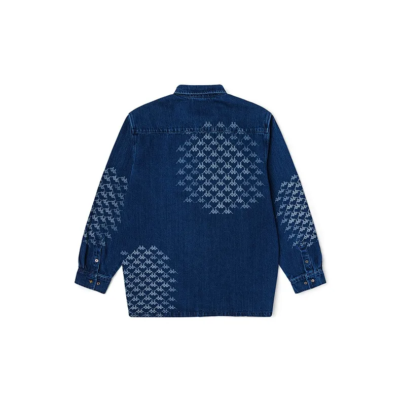 Kappa Denim Jackets Men Zhouzi Blue Z84-1