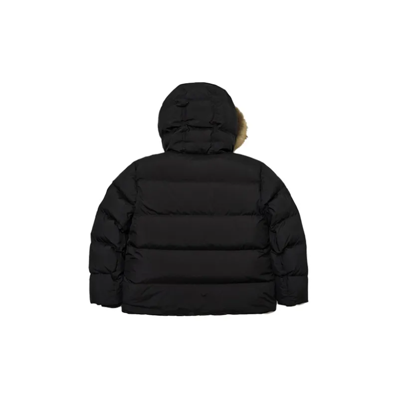 MLB Down Jacket Winter Mid Length Unisex Black-1