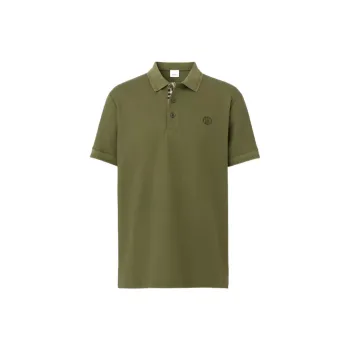 Burberry Check Trim Polo Shirt