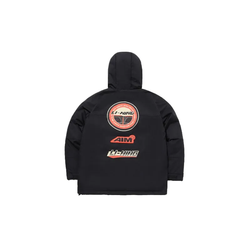 LiNing Down Jacket Winter Men's Black-1