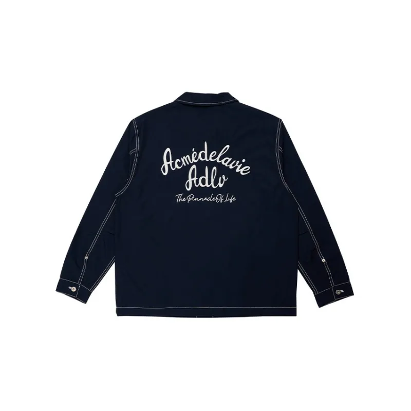 Acme De La Vie/ADLV SS22 Denim Jacket Unisex Navy-1