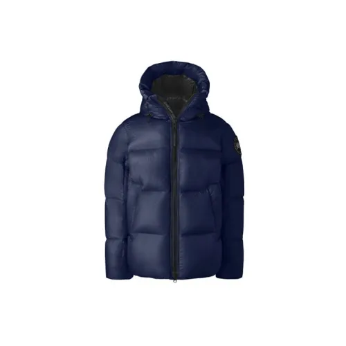 Canada Goose Crofton Down Jackets Men Blue