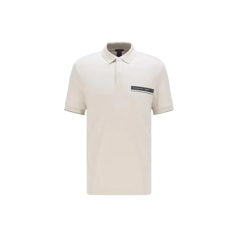 HUGO BOSS x Porsche Polo Shirt Men's White-0