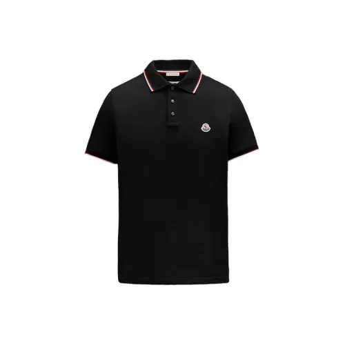 Moncler Polo Shirts Men Black