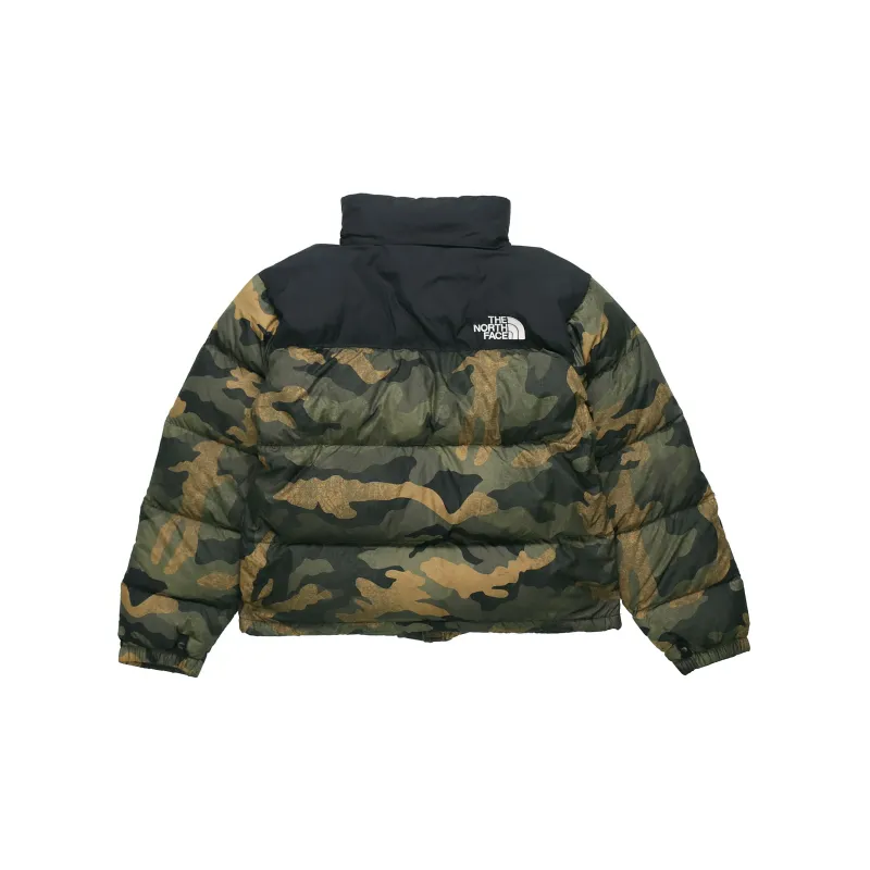 THE NORTH FACE 1996 Collection Down Jacket European Version Winter Unisex Green Camouflage-1