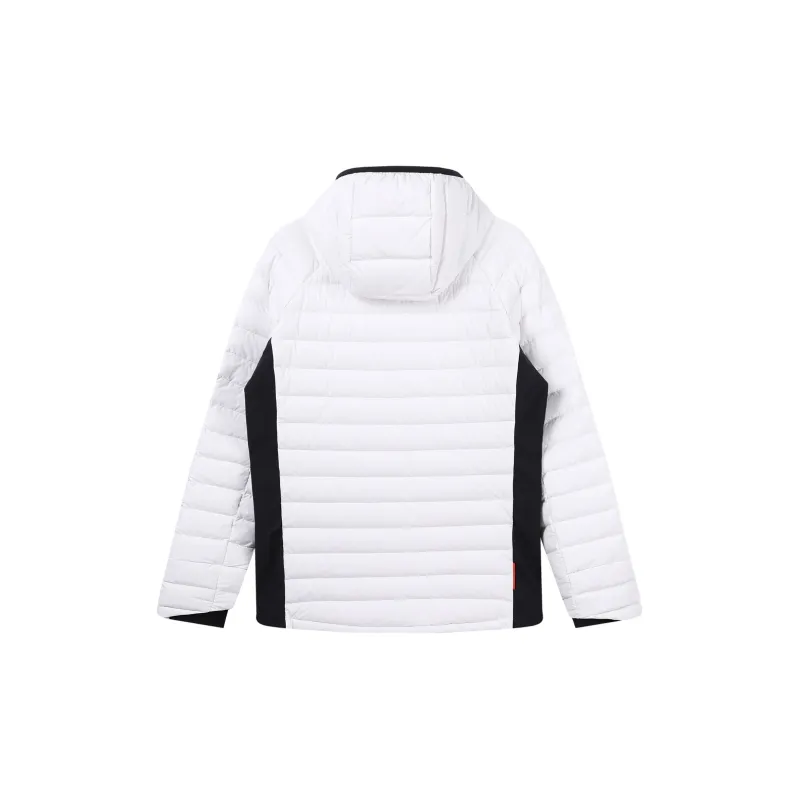 SPYDER Letter Colorblock Hooded Down Jacket Men's-3