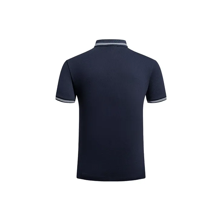EMPORIO ARMANI Polo Shirts Men Navy Blue-1