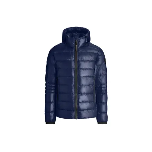 Canada Goose Crofton Down Jackets Men Blue